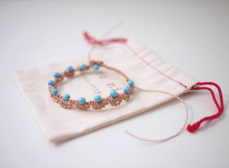 Ethno Stil Farbe Perle Mit Nylon Häkelarmband Ethno Stil Farbe Perle Mit Nylon Häkelarmband von nesnis