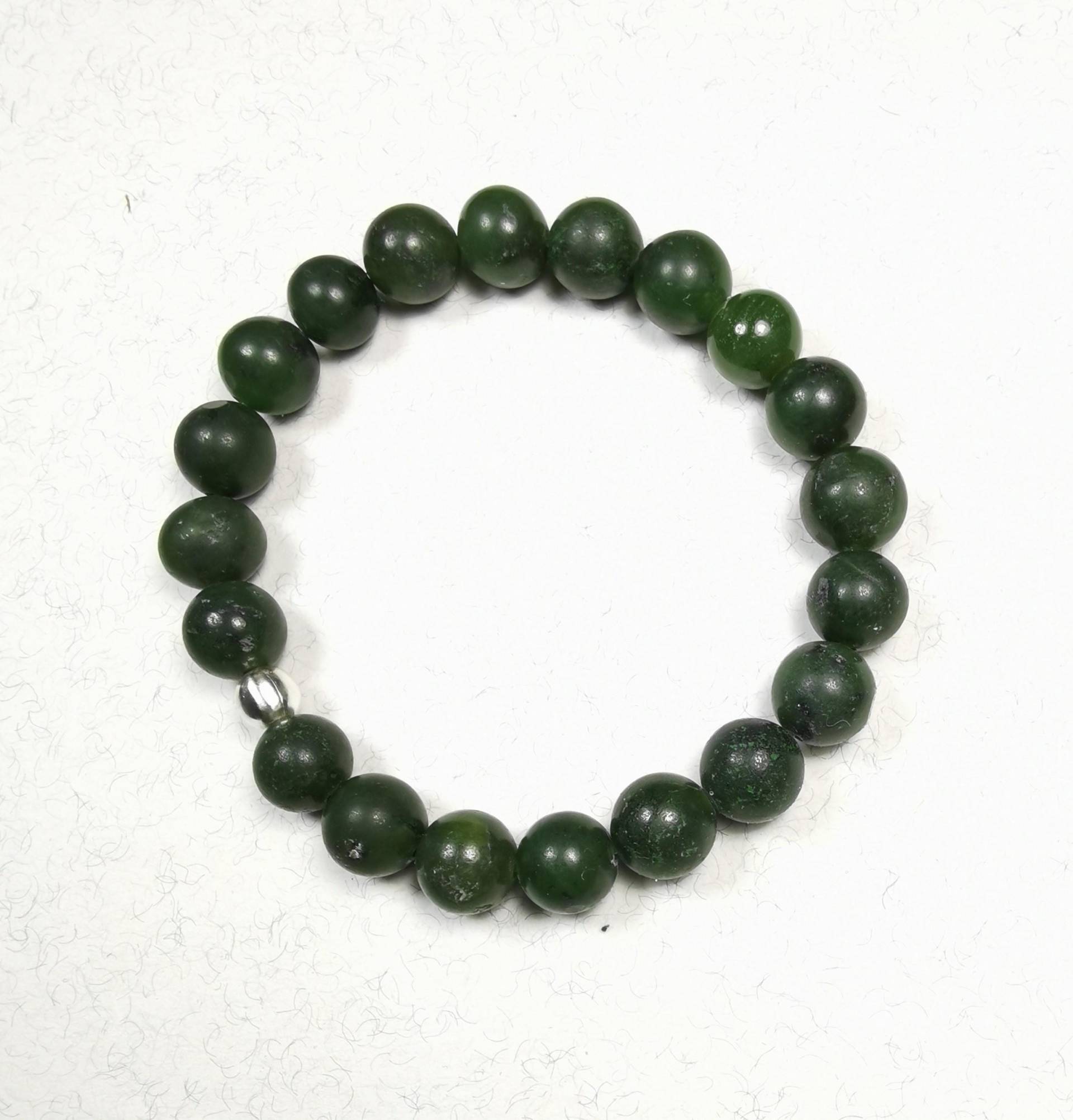 Armband Aus Jadeperlen von netteschmuck