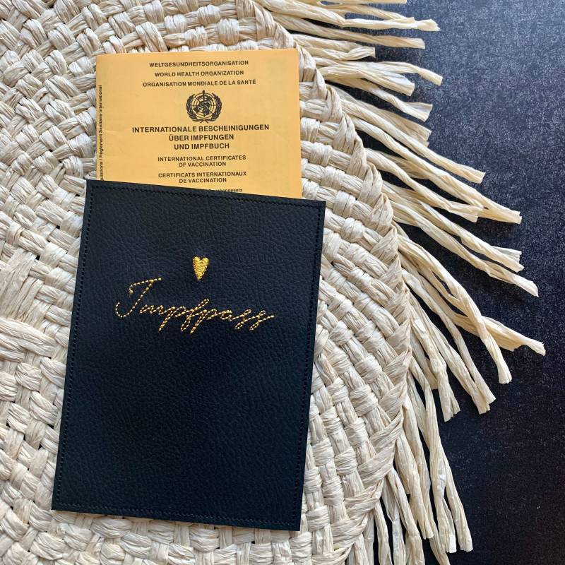 Impfpasshülle | Impfbuchhülle Schutzhülle Für Impfpass Impfbuch von neujahrskind