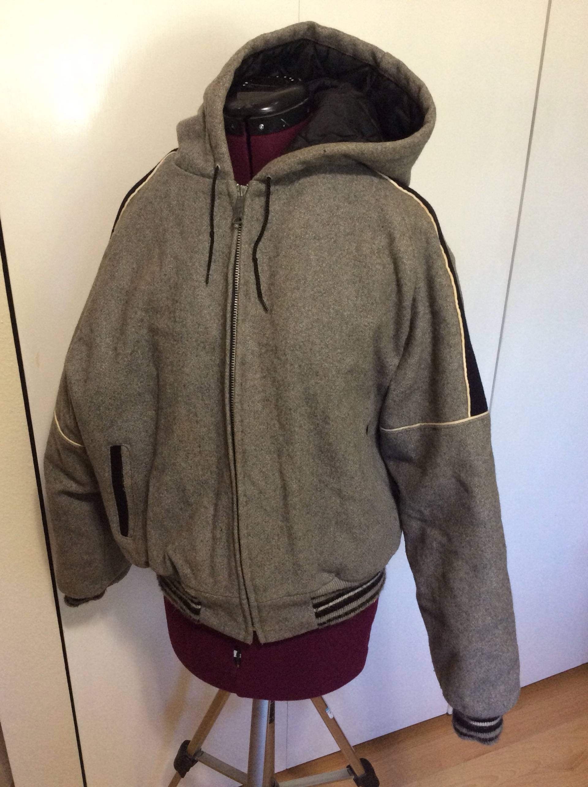 80Er Wolle Levi Es Bomber Jacke von neverlandvintageco