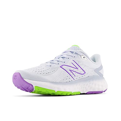 New Balance Women's Fresh Foam EVOZ V2 Running Shoe, Starlight/Light Arctic Grey/Electric Purple, 7 von New Balance