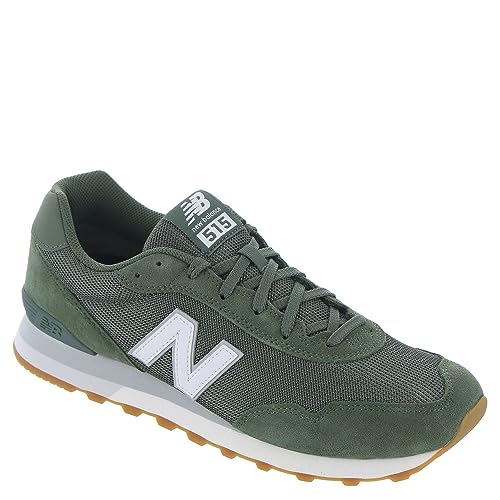 new balance Herren 515 V3 Sneaker, Deep Olive Green/White, 43 EU von new balance