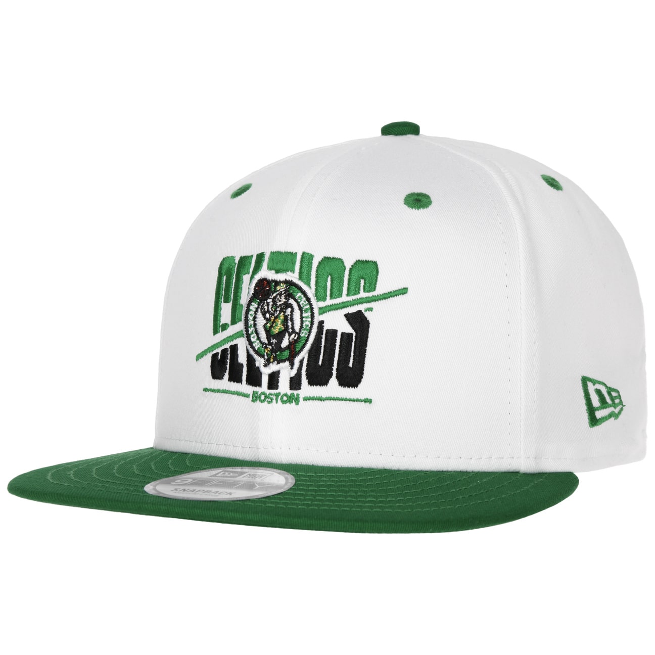 9Fifty White Crown Celtics Cap by New Era von new era