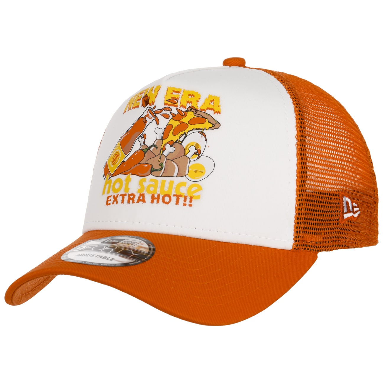 9Forty Hot Sauce Trucker Cap by New Era von new era