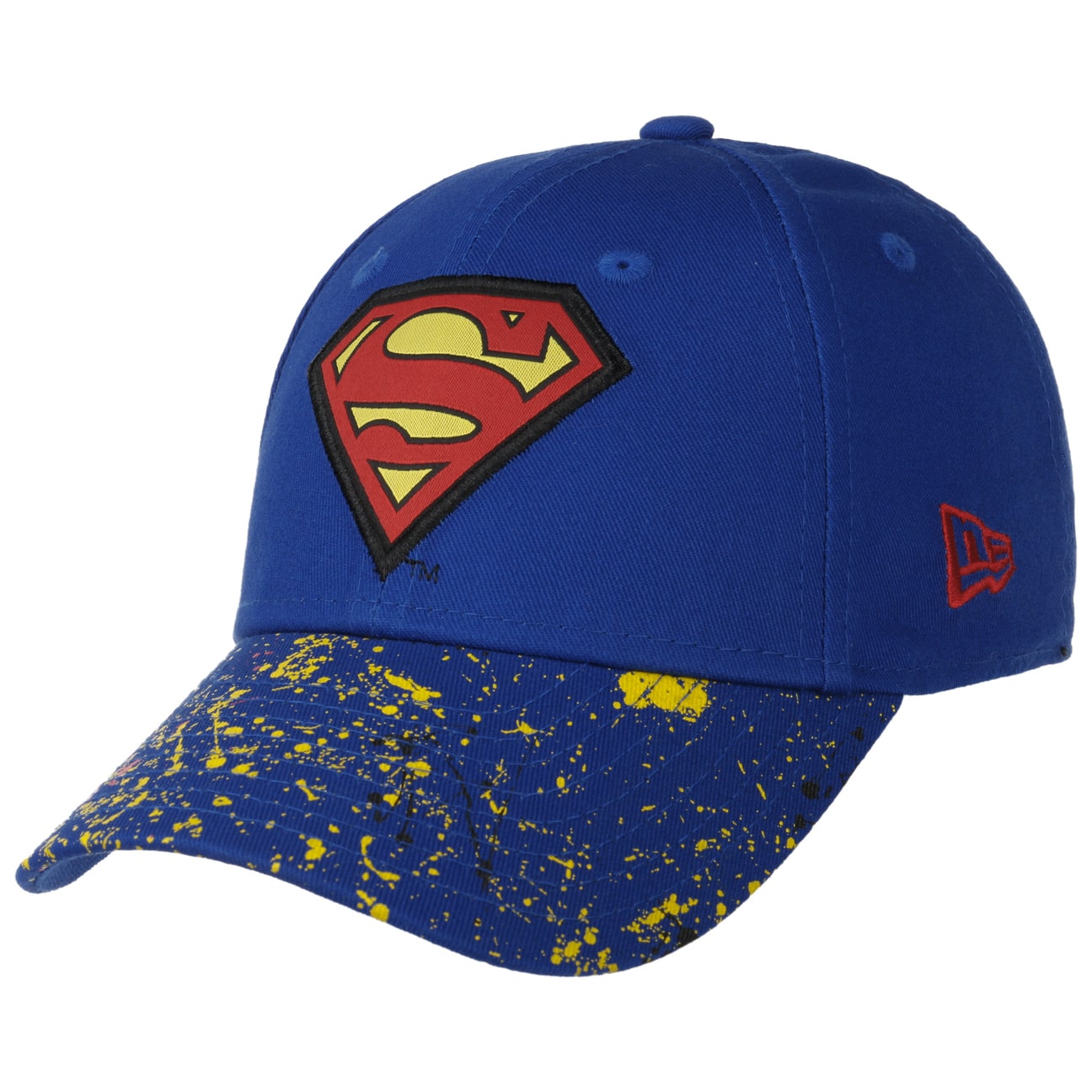 9Forty Kids DC Paint Splat Superman Cap by New Era von new era