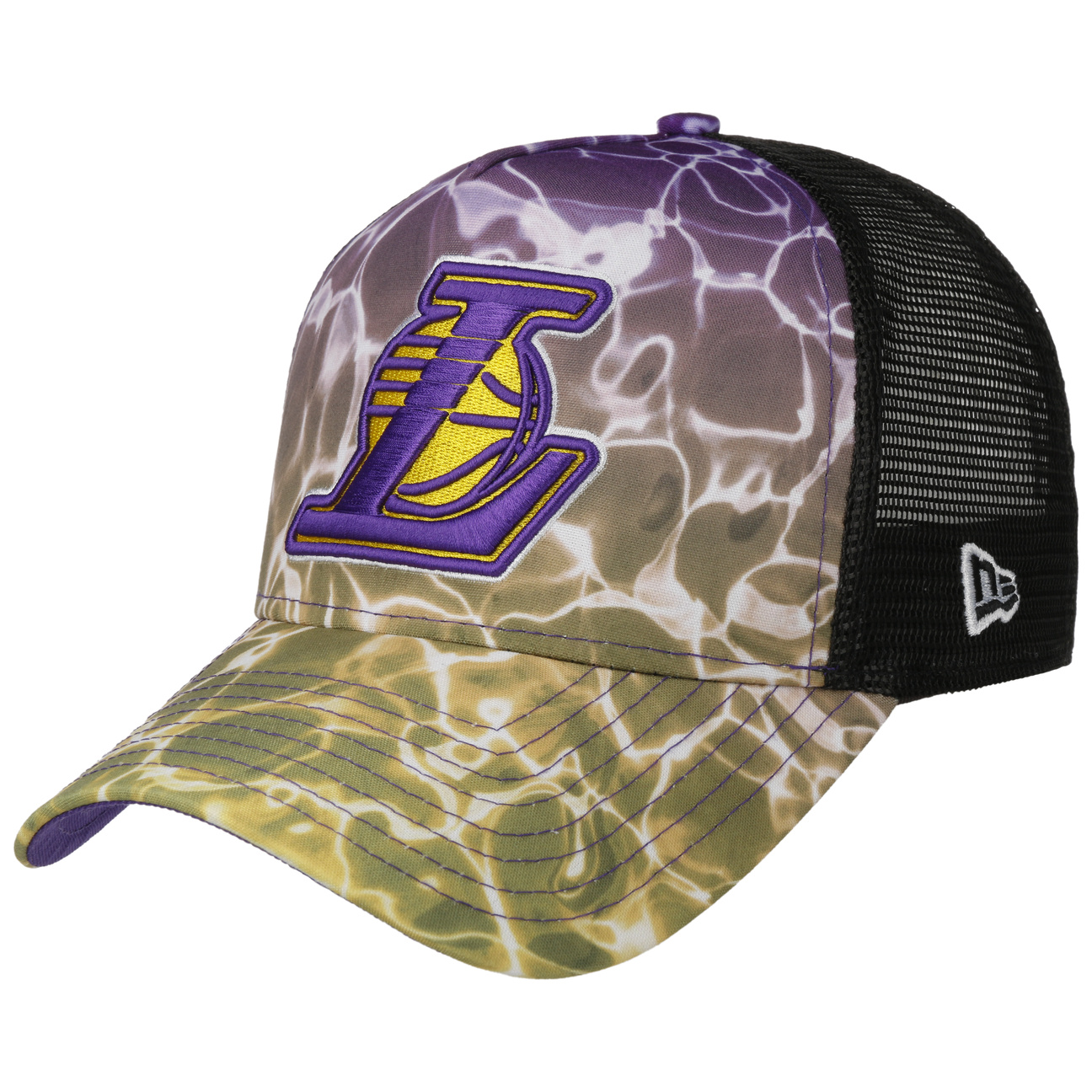 9Forty Summer City Lakers Trucker Cap by New Era von new era