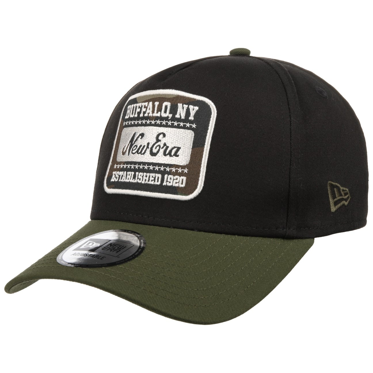Camo Patch E-Frame Cap by New Era von new era