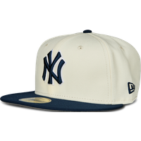 New Era 59fifty Mlb New York Yankees Unisex Schneller Rücken - Weiß - Größe 7 1/4 - Baumwolle von new era