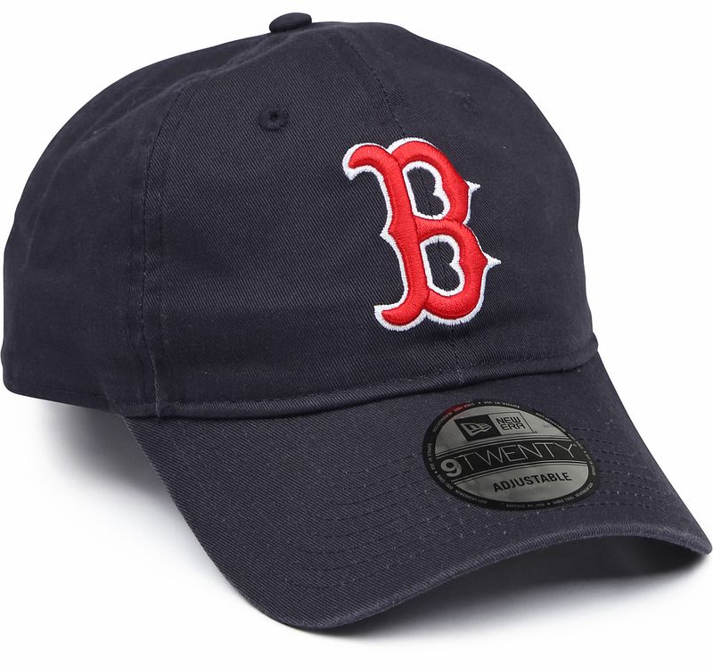 New Era Boston RedSox Cap Washed Navy - von new era
