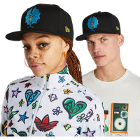 New Era Character Unisex Schneller Rücken - Schwarz - Größe S/M - Baumwolle von new era