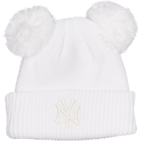 New Era Double Pom Unisex Kappen - Weiß - Größe One Size - Baumwolle von new era