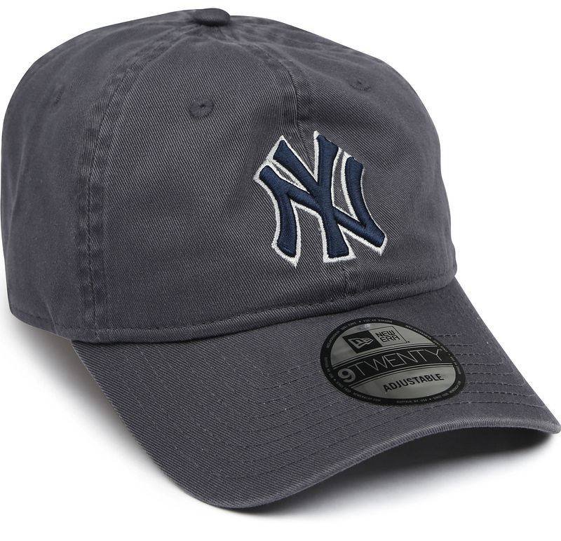 New Era NY Yankees Cap Washed Grau - von new era