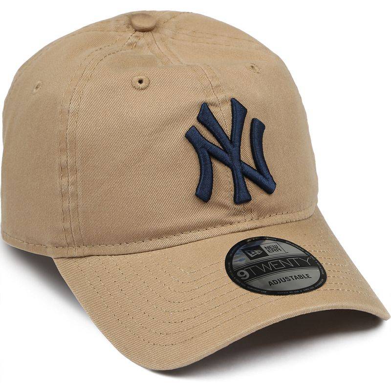 New Era NY Yankees Cap Washed Khaki - von new era
