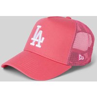New Era Trucker Cap mit Motiv-Stitching Modell 'LEAGUE' in Pink, Größe 1 von new era