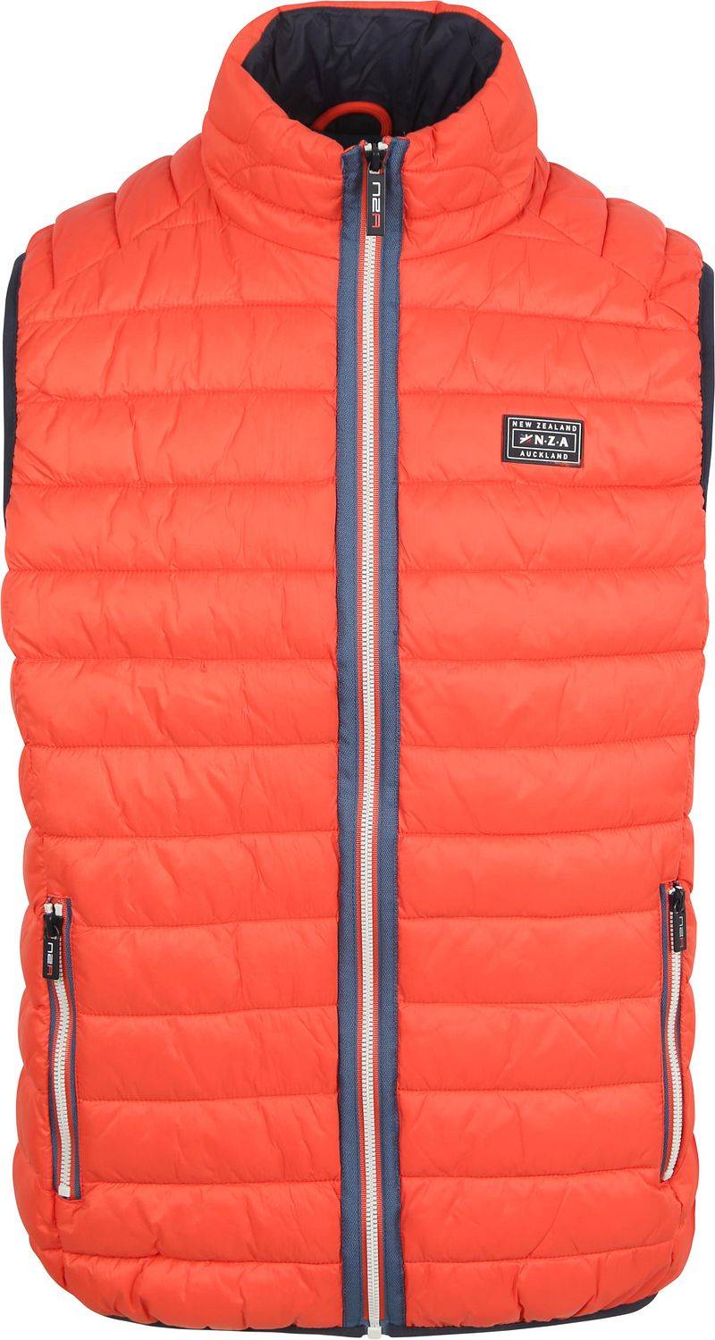 NZA Bodywarmer Harvey Rot Orange - Größe XXL von new zealand auckland