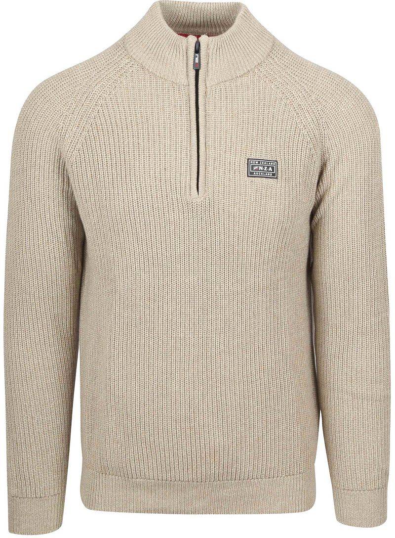 NZA Half Zip Pullover Drake Ecru - Größe XXL von new zealand auckland