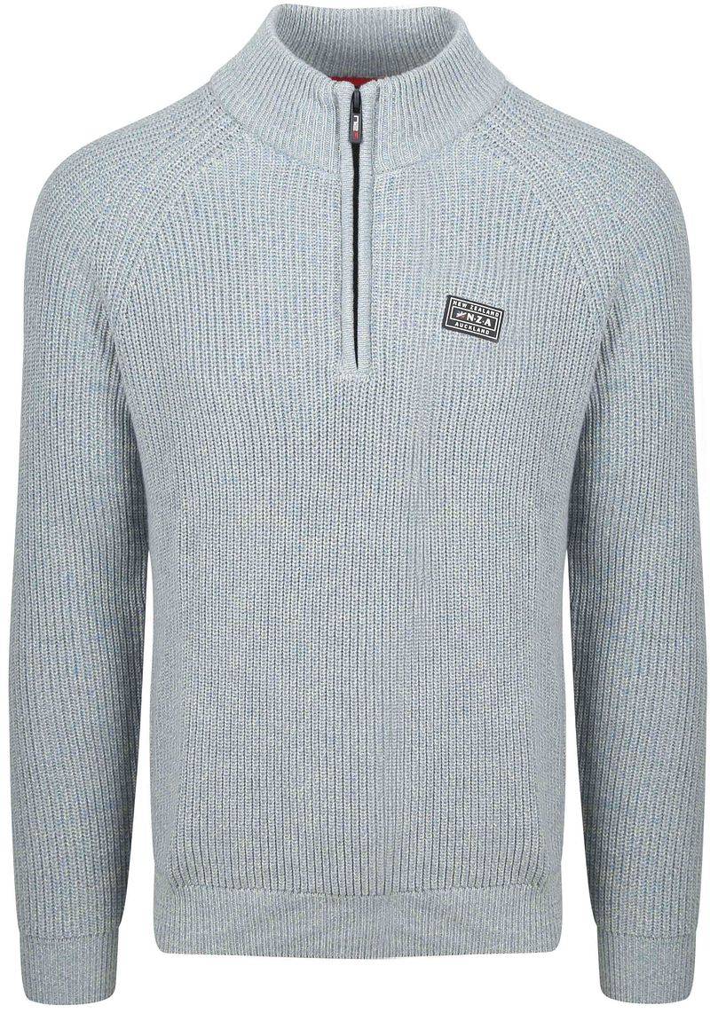 NZA Half Zip Pullover Drake Hellblau - Größe 3XL von new zealand auckland