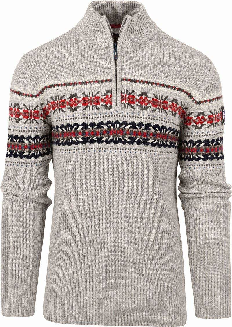 NZA Half Zip Pullover Ngunguru Grau - Größe XXL von new zealand auckland