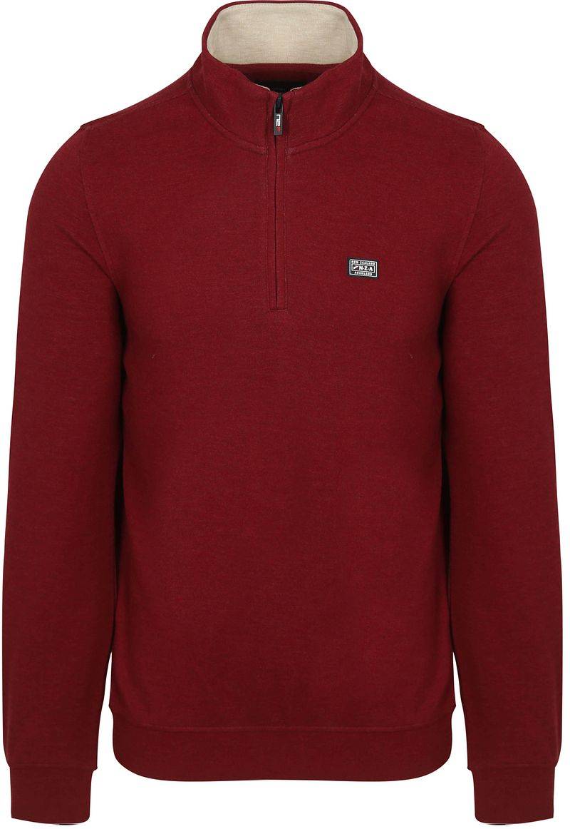 NZA Halfzip Samuel Cherry red - Größe 3XL von new zealand auckland
