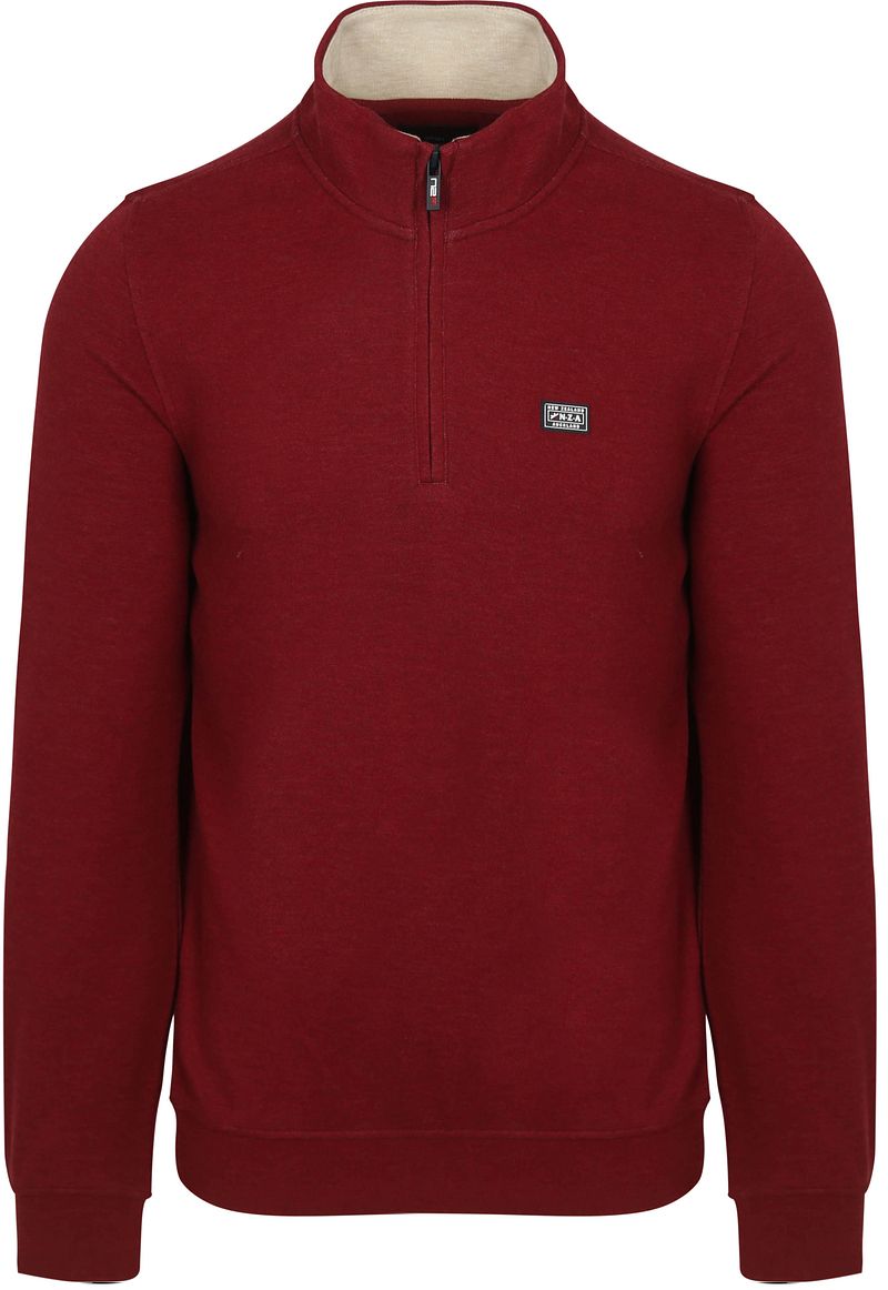 NZA Halfzip Samuel Cherry red - Größe XXL von new zealand auckland