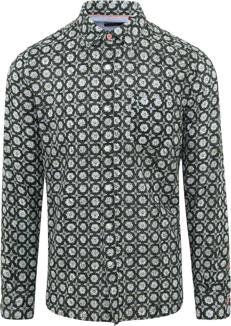 NZA Hemd Huntly Grün Mehrfarbig Blau - Größe L von new zealand auckland