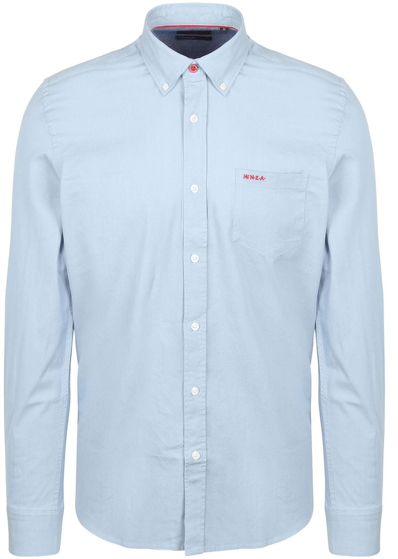NZA Hemd James Twill Hellblau - Größe M NZA Hemd James Twill Hellblau - Größe M von new zealand auckland