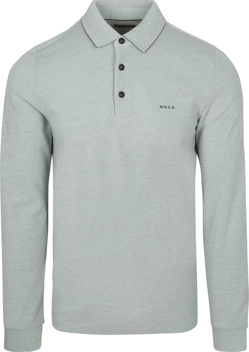 NZA Longsleeve Polo Hamton Piqué Grün - Größe XXL von new zealand auckland