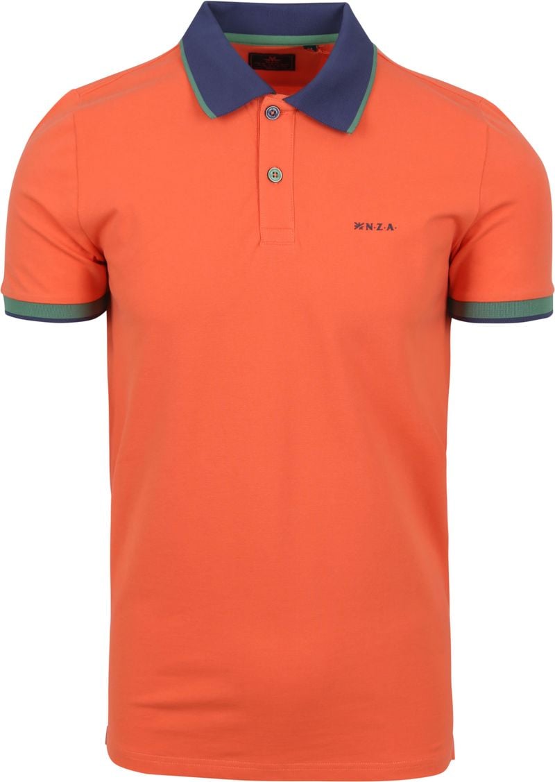 NZA Poloshirt Kinloch Orange  - Größe XL von new zealand auckland