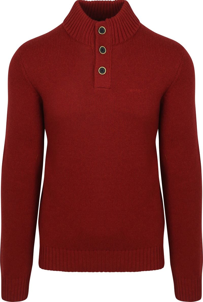 NZA Pullover Mocker Adan Cherry Red - Größe XXL von new zealand auckland