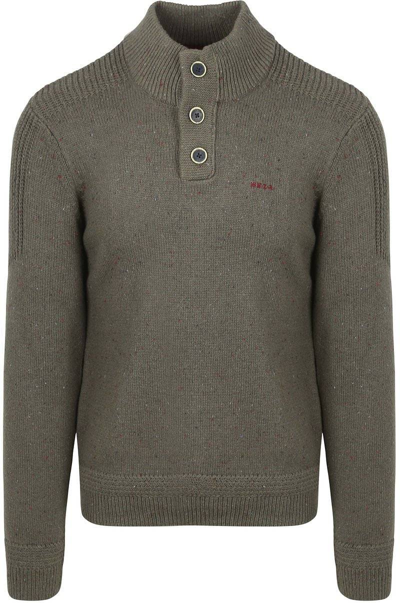NZA Pullover Mocker Conor Melange Armeegrau - Größe XXL von new zealand auckland