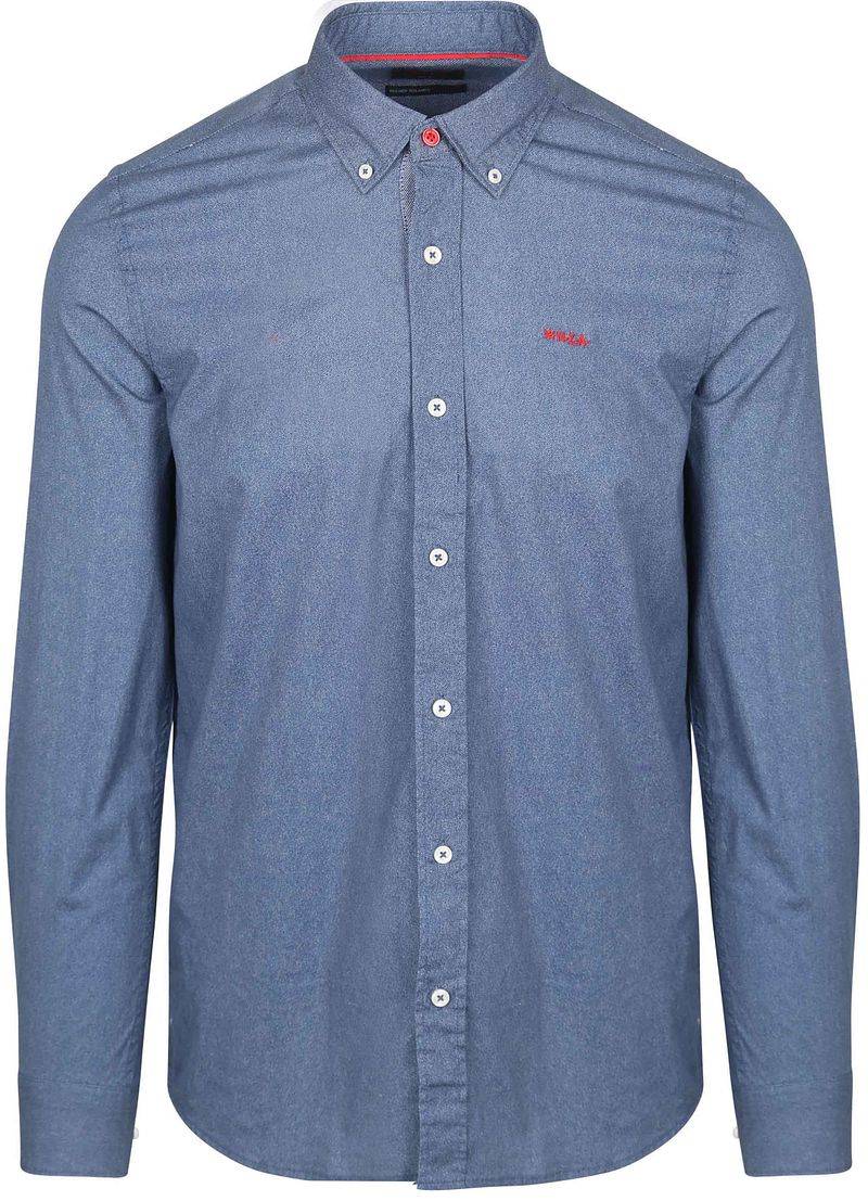 NZA Shirt James Oban Poplin Blau - Größe XXL von new zealand auckland