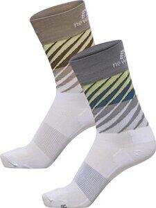 NEWLINE Herren Socken nwlPACE FUNCTIONAL SOCKS 2-PACK SILVER SAGE - Gr. - 44.5 von newline