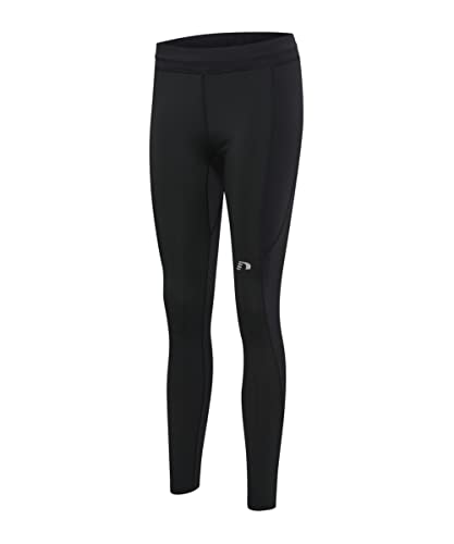 Newline Damen Sporthose schwarz/Silbergrau S von newline