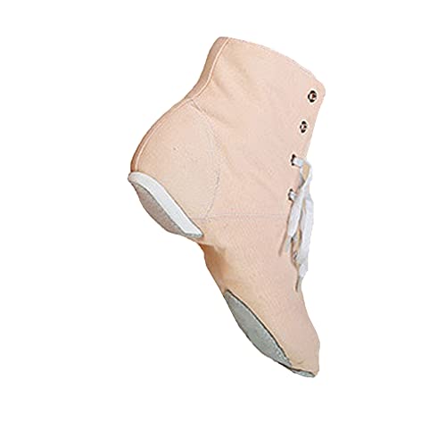 newrong Praxis Schuhe weiblich Ballett Schuhe Erwachsene Kinder weichen Boden Tanzschuhe Beige 37 von newrong
