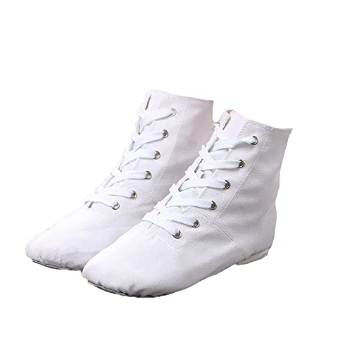 newrong Praxis Schuhe weiblich Ballett Schuhe Erwachsene Kinder weichen Boden Tanzschuhe Weiß Grundschulkind 27 von newrong