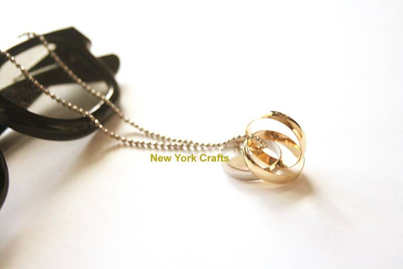 Eternity Ringe Halskette von newyorkcrafts