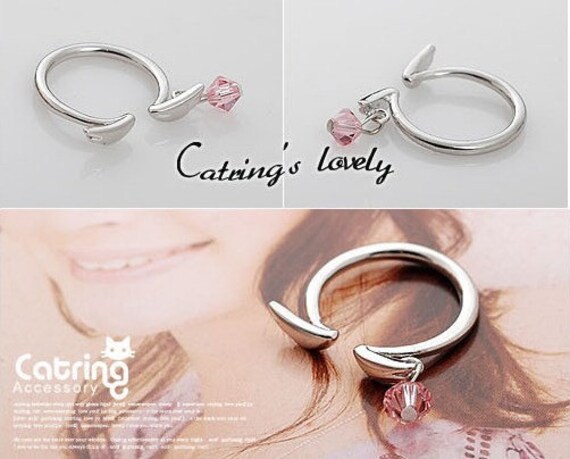 Mini Cupid Flügel Ring von newyorkcrafts