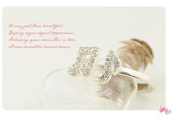 Musik Zu Meinem Herzring von newyorkcrafts