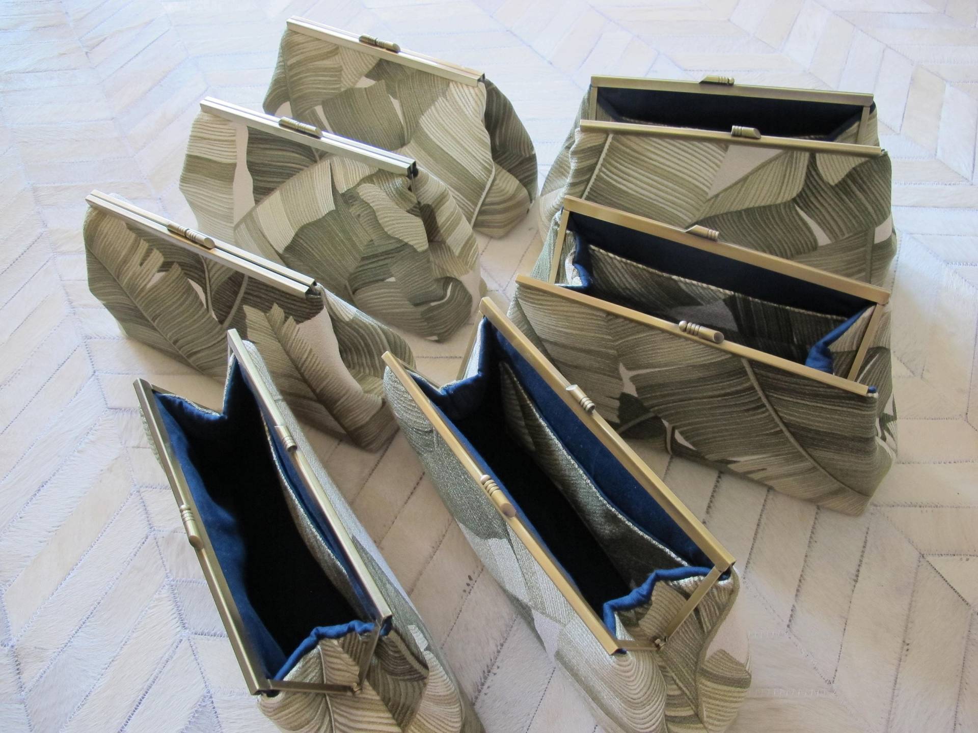 Brautjungfern Clutch Set Nach Maß von newyorkrentparty