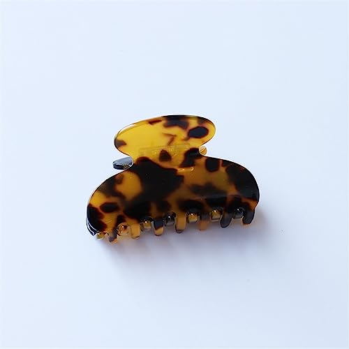 Frauen-Haar-Greifer-Leopard-Quadrat-Haar-Klipp-Klammern for Haarnadel-Krabben-Haarspangen-Kopfschmuck-Haar-Zusatz-Geschenke 1Pcs (Color : B2) von nezih