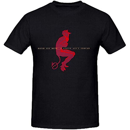 David Lee Roth A Little Aint Enough Graphic T Shirts for Men Crew Neck Black L David Lee Roth A Little Aint Enough Graphic T Shirts for Men Crew Neck Black L von nicai