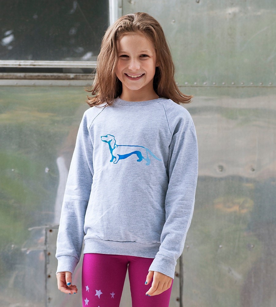 Dackel Top, Kinder Shirt, Geschenk Für Ein Kind, Hunde Doxie Kleine Mädchen Geschenk, Junge von nicandthenewfie