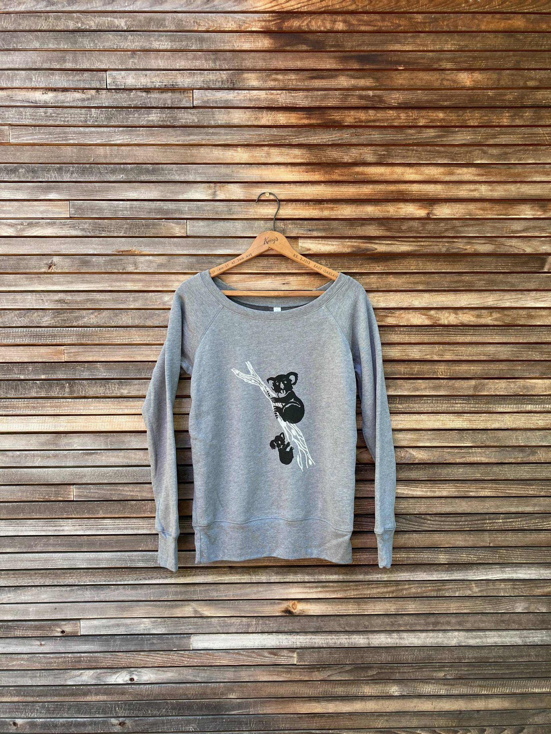 Ich Und Mama Koala Sweatshirt, Cosy Pullover, Yoga Top, Geschenk Für Mama von nicandthenewfie