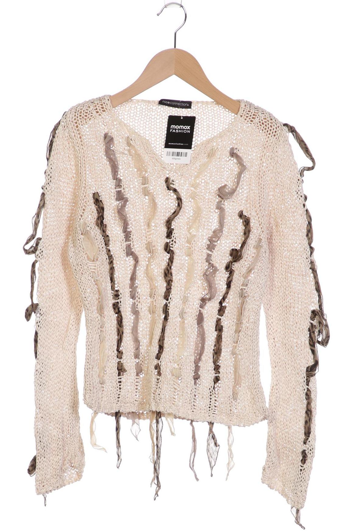 NICE CONNECTION Damen Pullover, beige von nice connection