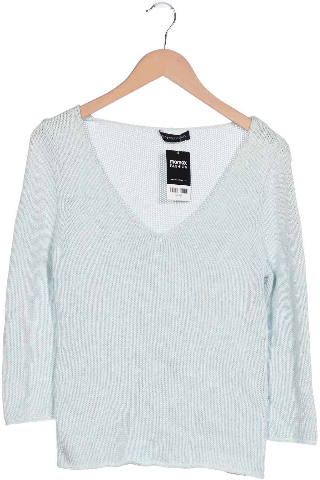 NICE CONNECTION Damen Pullover, hellblau von nice connection