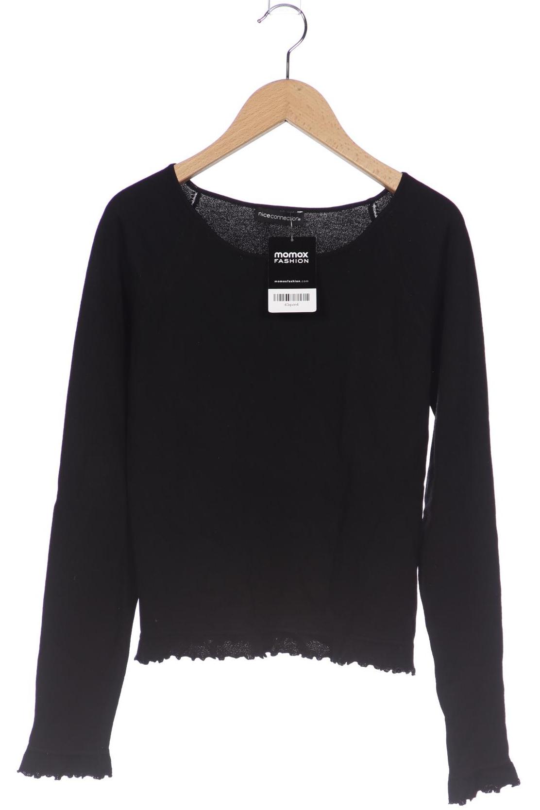 NICE CONNECTION Damen Pullover, schwarz von nice connection