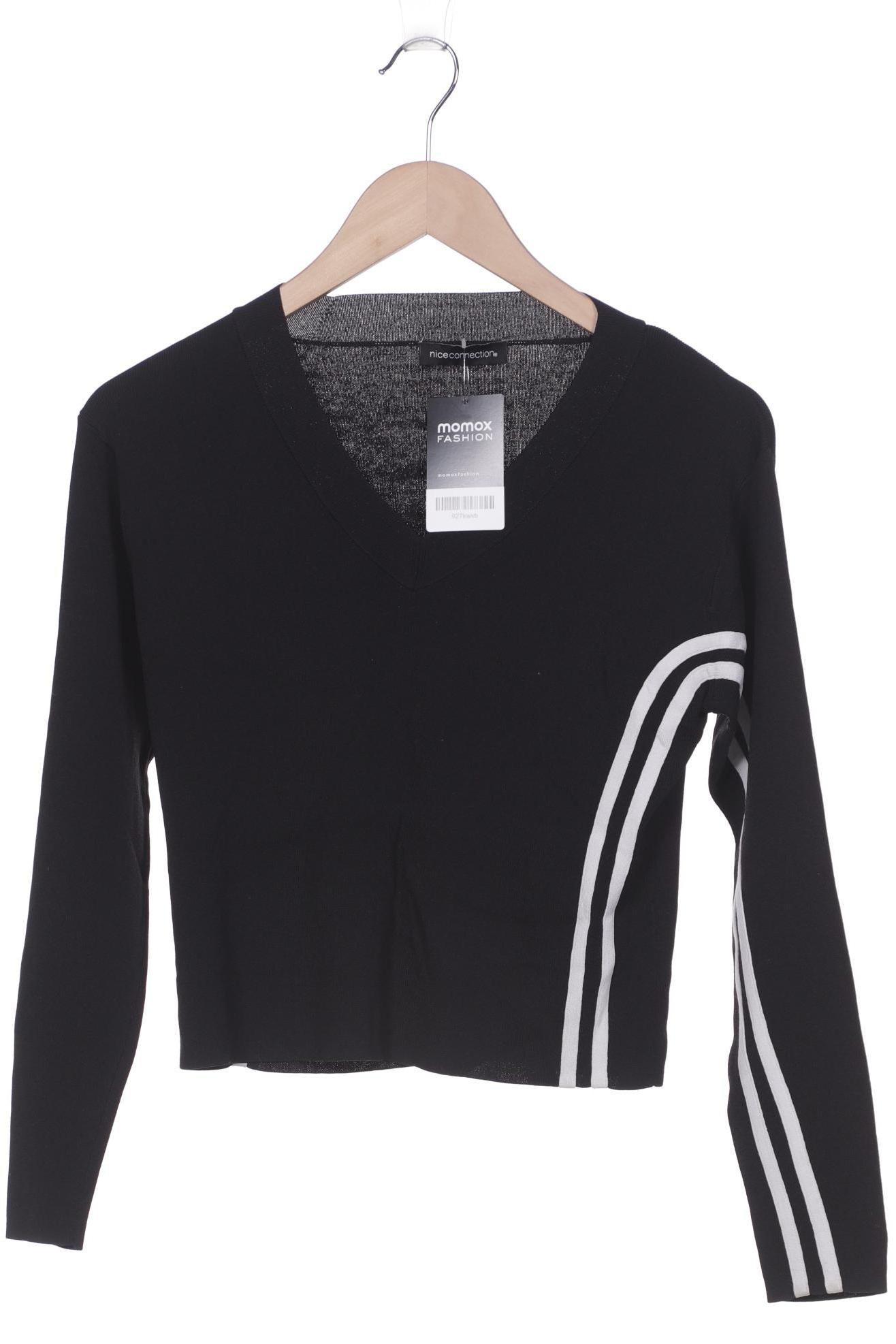 NICE CONNECTION Damen Pullover, schwarz von nice connection