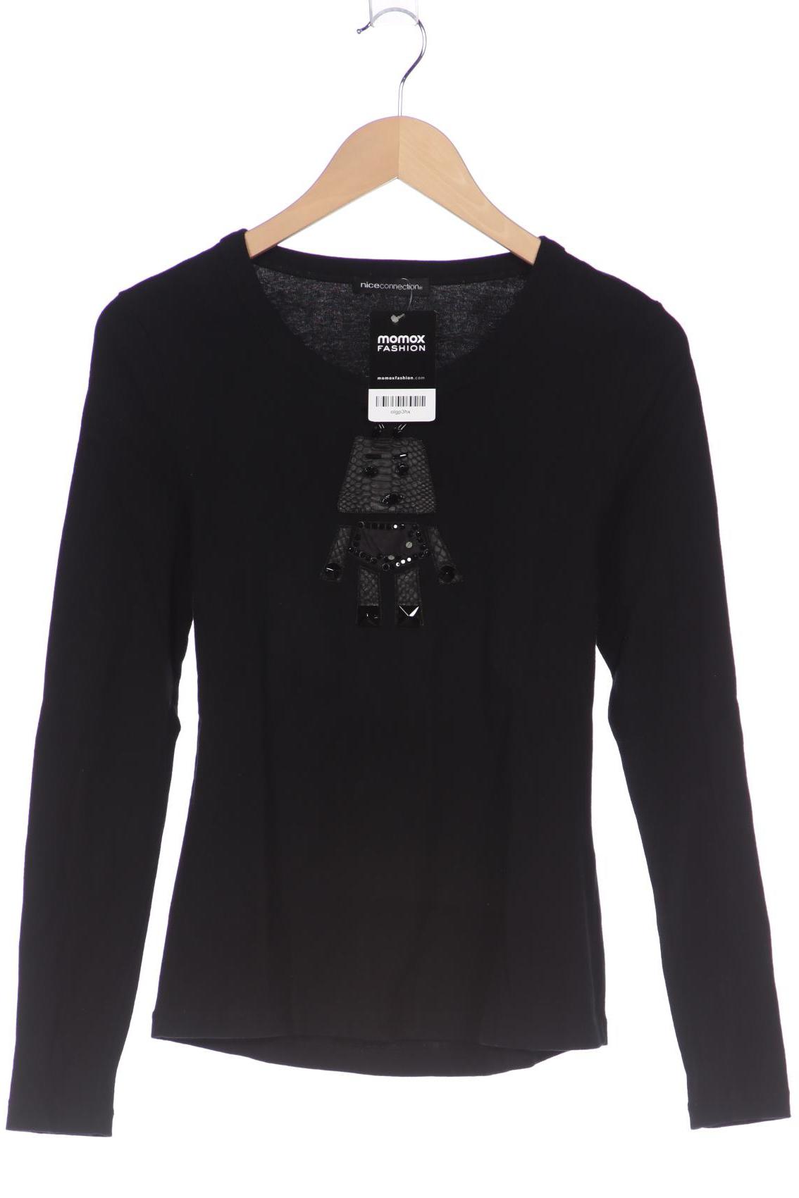 NICE CONNECTION Damen Pullover, schwarz von nice connection