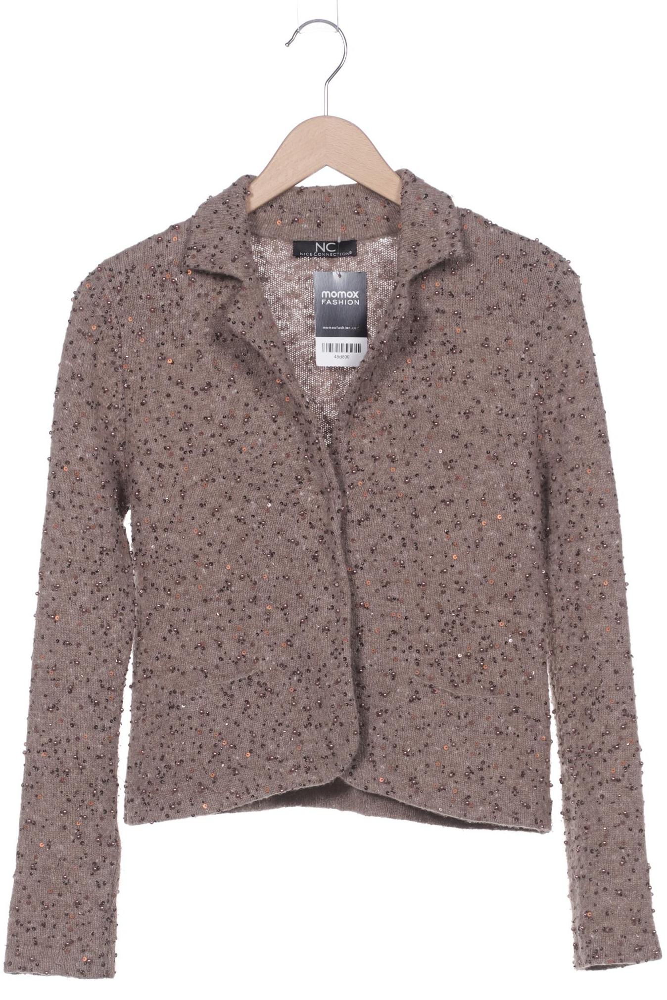 NICE CONNECTION Damen Strickjacke, braun von nice connection