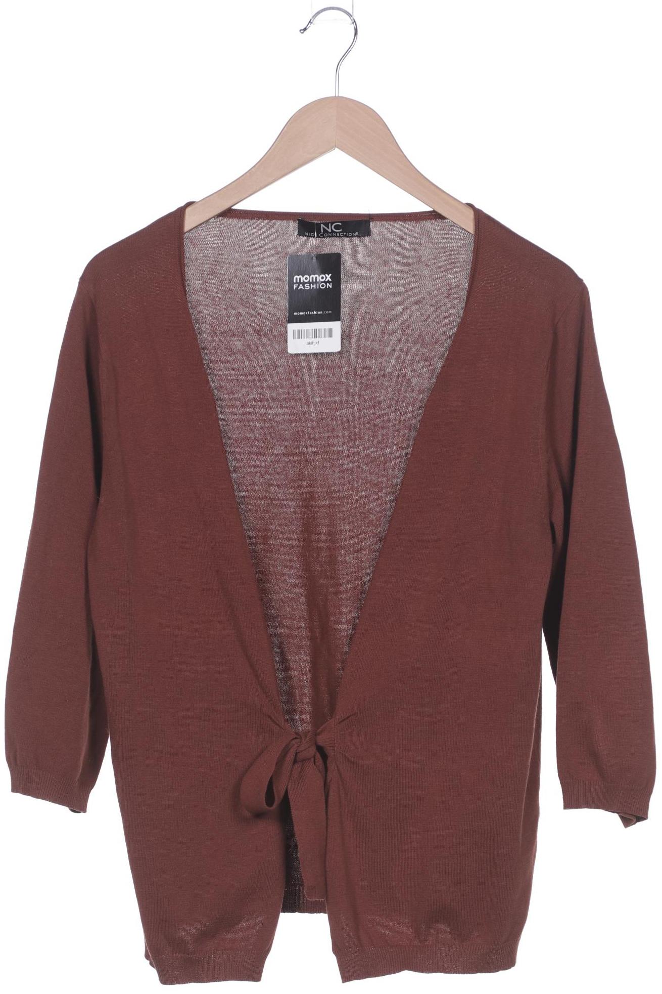 NICE CONNECTION Damen Strickjacke, braun von nice connection